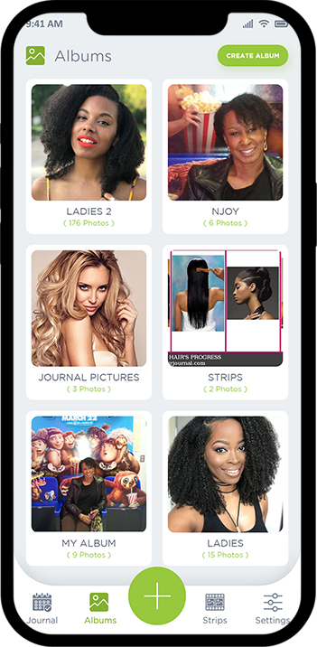 My Hair Journal Mobile Application